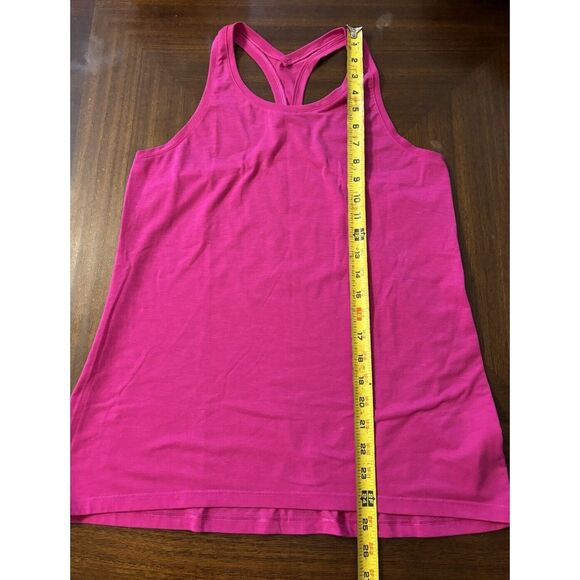 Athleta Hot Pink Racerback Tank Sz S - Picture 6 of 6